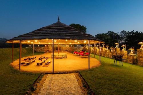 Krishna Serenity Villa Pet-friendly 7-BHK Farmhouse with Pool, Gazebo and Garden
