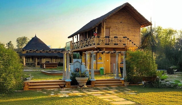 Maharsh Bamboo Stays near Devanahalli