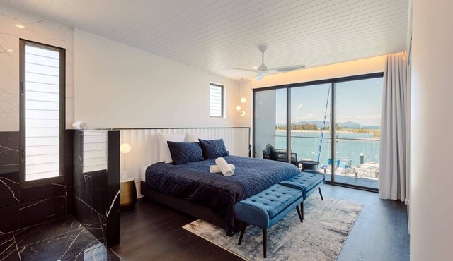 NEW! Dacha #2. First Class Luxury Waterfront Villa in Nelly Bay
