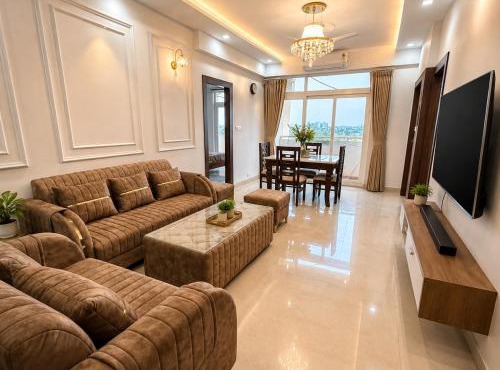 Premium Aura Stays 2 BHK Luxury Family Stay in Agra