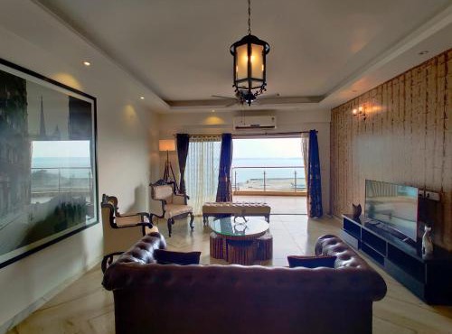 Prestige 2BHK Apartment in Panjim with Sea View & Pool - Designed by Gauri Khan