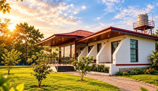 Sky max villa by nestella resorts in Chouk