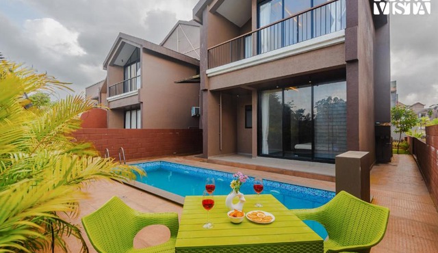 StayVista at Cliffside Haven With Pool, Terrace in Lonavala