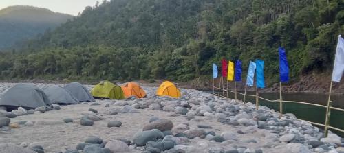 Sunset Riverside Camping