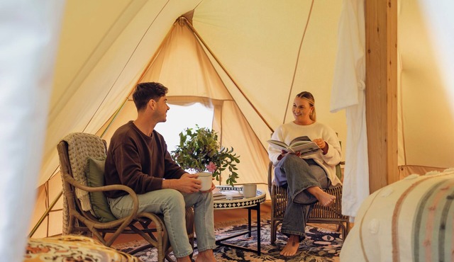 Supa Luxe - Glamping at Mirador Springs Retreat - just 90 mins from Melbourne in Trafalgar South