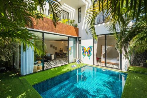 TBK VILLA10,5 mins vagator beach,Pvt pool &jacuzzi