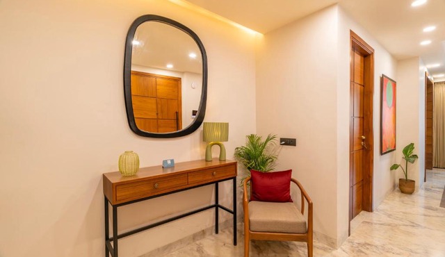 The GK Nook by The Blue Kite, Modern 3BHK Apartments near M Block Market, Greater Kailash