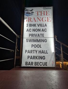The grange Lake view in Panchgani