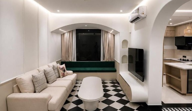 The White Arch House in Panjim, North Goa