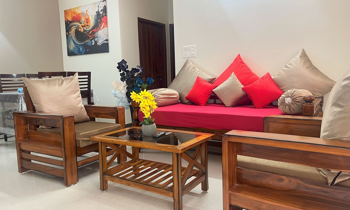 Gachibowli Apartment | 2BHK-Gachibowli 200 MBPS Wi‑Fi+ Upgraded Bathrooms