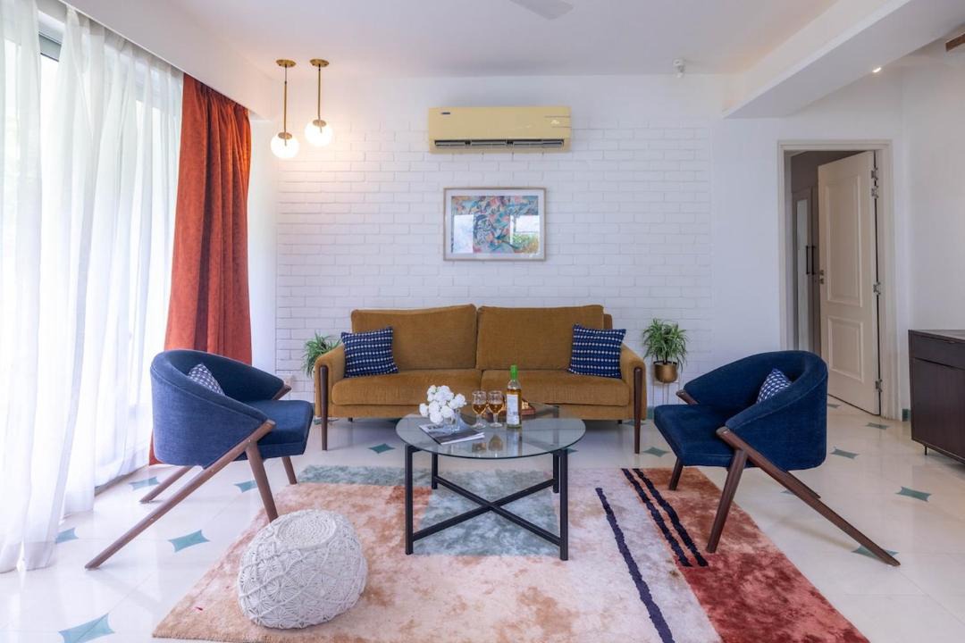 Mapusa Apartment | Modern 2BHK in Siolim with Pool & near hotspots by HIREAVILLA