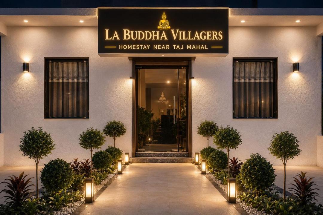 Taj Ganj Hotel | La Buddha Villagers Homestay - Near Taj Mahal Agra