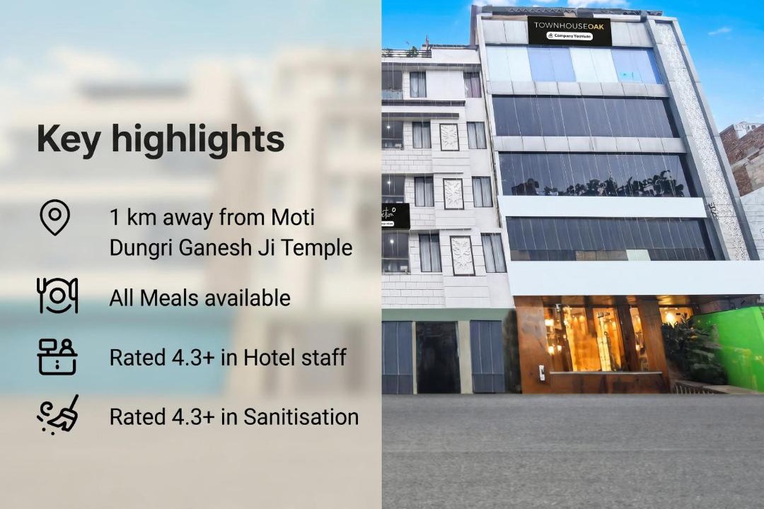 Raja Park Hotel | Collection O Jaipur Birla Temple Formerly Hotel Sky Heights