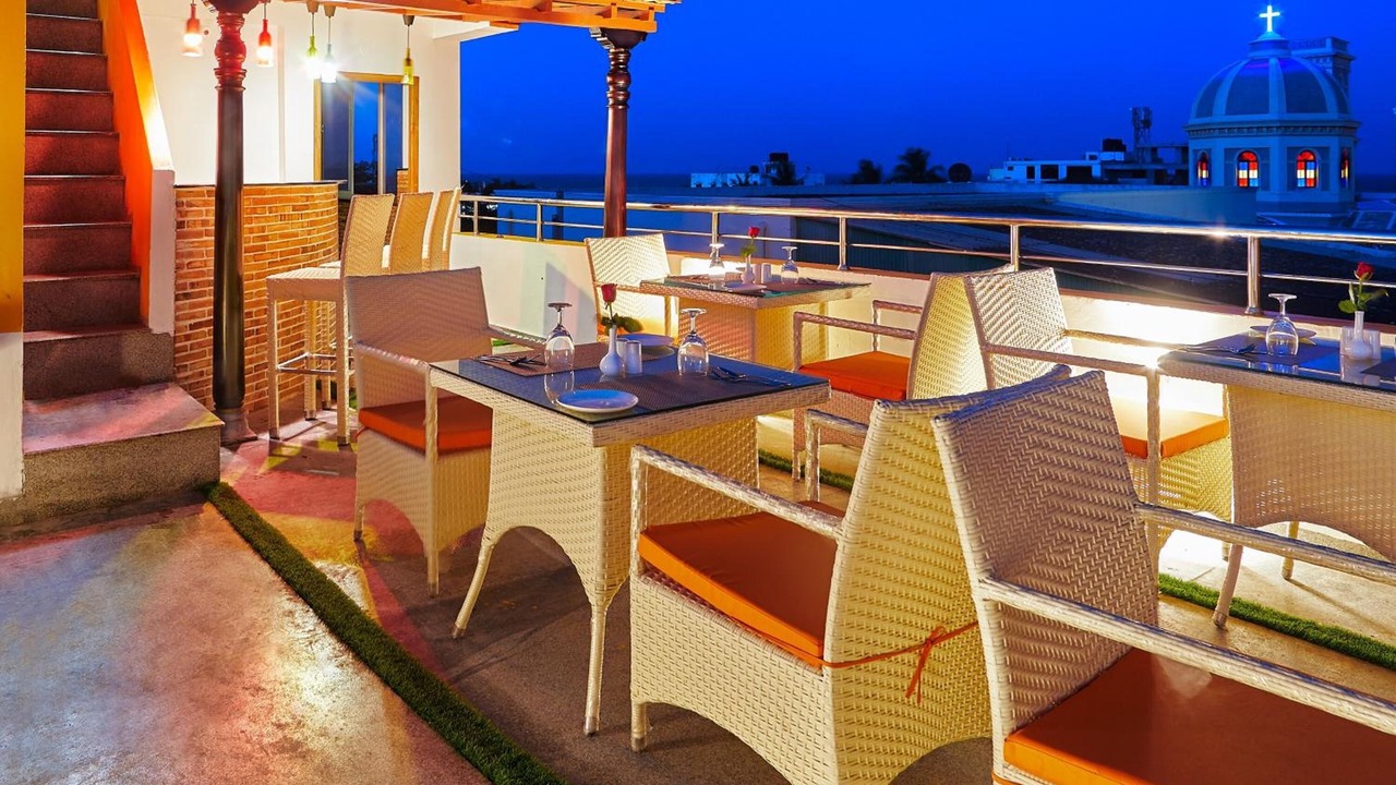 Photo of Patio Balcony in White Town