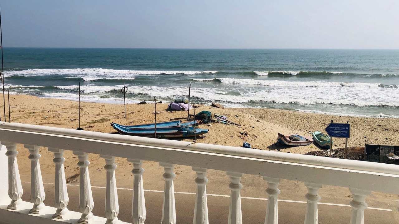 Photo of Patio Balcony in Pondicherry Beach