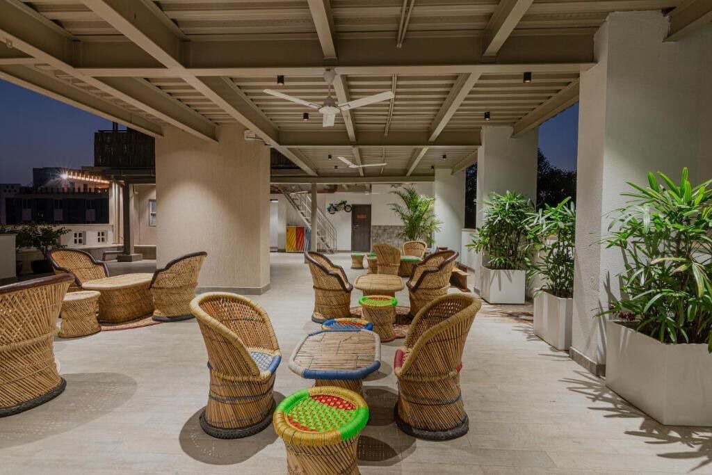 Photo of Patio Balcony in Pink City