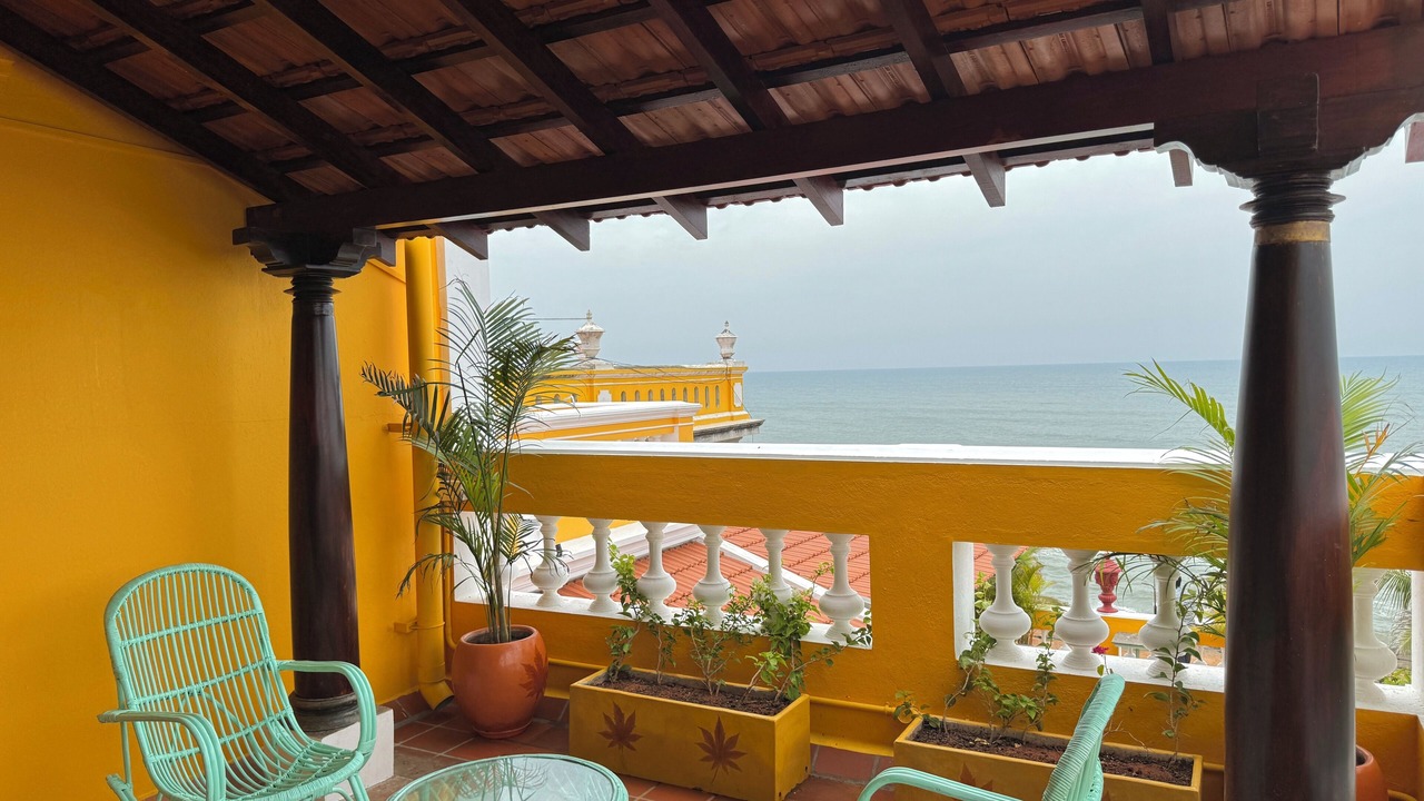 Photo of Patio Balcony in White Town