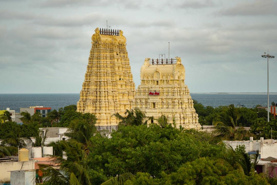 Photo of Buildings in Rameshwaram