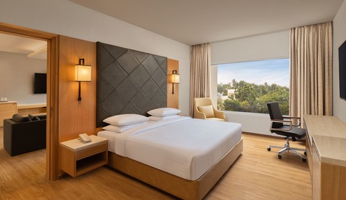 Executive Suite, 1 King Bed, City View