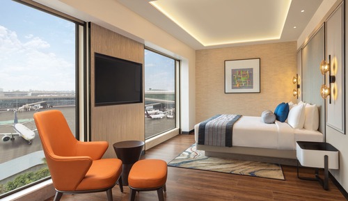 Presidential Suite, 1 King Bed with Sofa bed, Courtyard View
