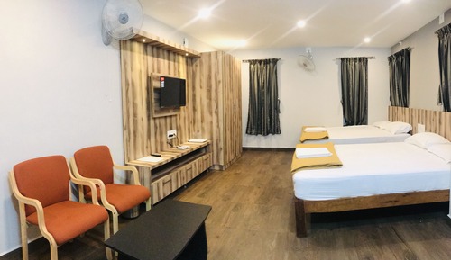 Quadruple room with Balcony