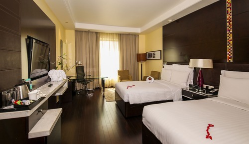 Deluxe Room, 2 Twin Beds, Non Smoking, City View