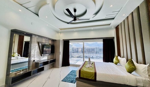 Superior Double Room, Balcony, Park View
