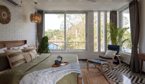 Villa, Balcony, Garden View
