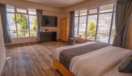 Superior Double Room, Balcony, Mountain View