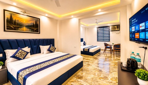 Family Double Room, City View