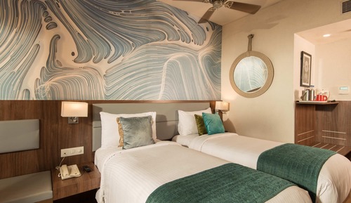 Standard Twin Room, Pool View (Modern Pool)