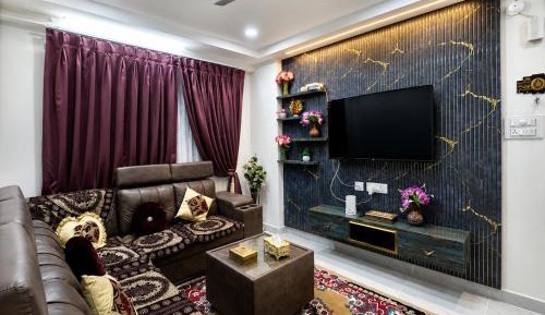 Two-Bedroom Apartment with Balcony and Terrace