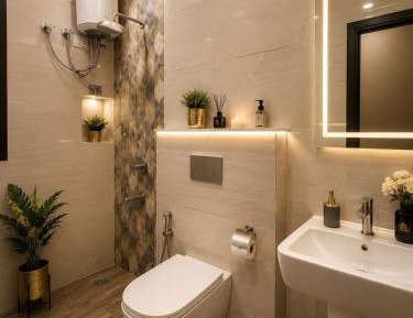 Family Room with Shower