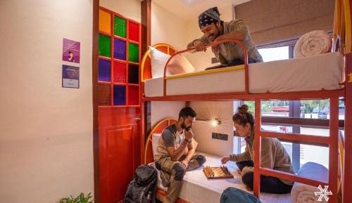 Bed in 4-Bed Deluxe Mixed Dormitory Room