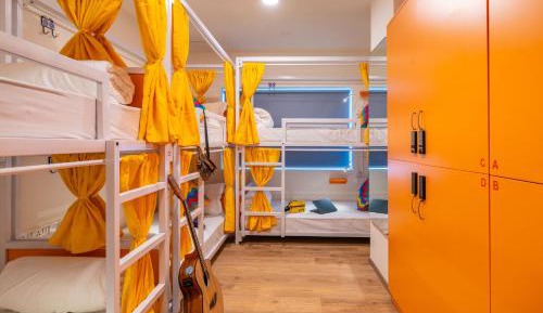 Bed in 6-Bed Female Dormitory Room
