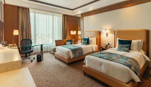 Standard Twin Room - Non-Smoking Offers Buy1Get1 on Premium beverages between 11amto7pm and 15% discount on Food and Soft beverages, SPA and Laundry