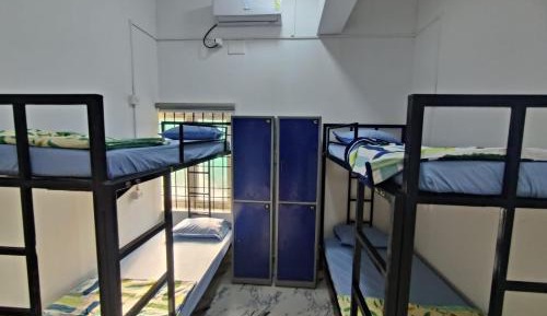 Bed in 4-Bed Male Dormitory Room