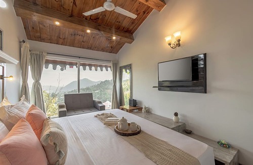 Sukha Villa | Alaya Stays Farsauli 1 Pet friendly 3BHK