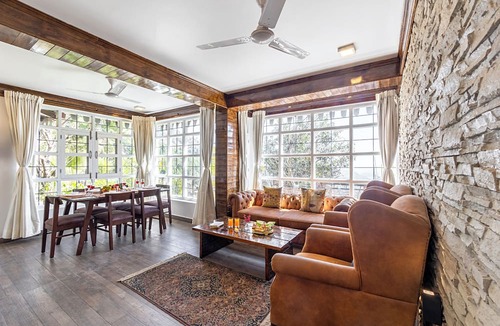 Sukha Villa | Alaya Stays Farsauli 1 Pet friendly 3BHK