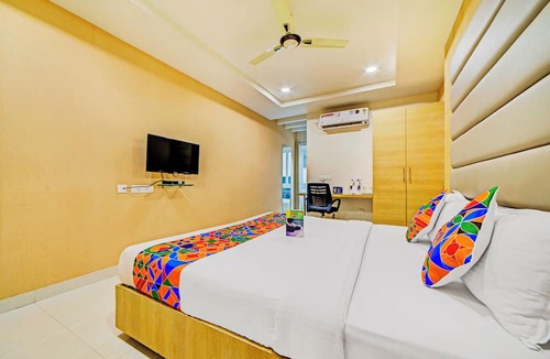 Gachibowli Hotel | FabHotel Prime Veeraj Suites - Nr. Skyview10, Lumbini Avenue, Gachibowli