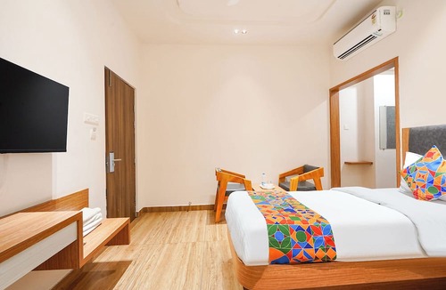 Bhimavaram Hotel | FabHotel A Square - 400m from Bhimavaram Junction