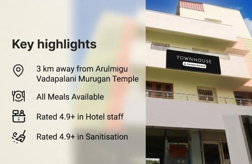 Koyambedu Hotel | Townhouse Koyambedu Metro Station Chennai Formerly SR Residency