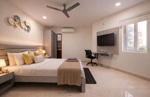 Serilingampally Apartment | Yendluri's -Studio Flat 1BHK -Kondapur, Gachibowli