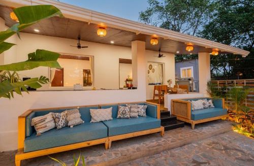 Morjim Villa | ELIVAAS Signature House of Neptune 1 bhk Boutique Hut on the Beach