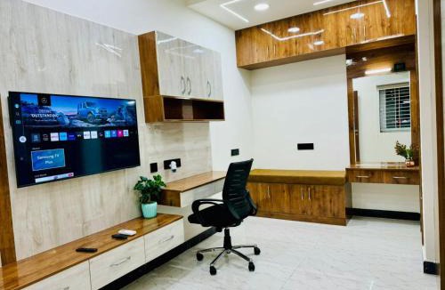 Gachibowli Apartment | BluO Penthouse Gachibowli - Terrace Plus Garden