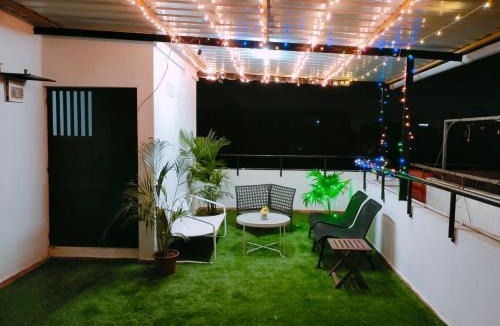 Sector 2 Apartment | BluO 1BHK City Centre HSR Layout - Balcony, Terrace Garden