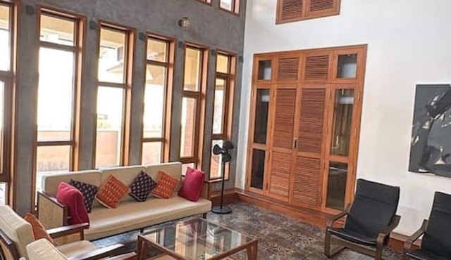 Lahari by Hireavilla - Chic 4BR Beachfront Villa