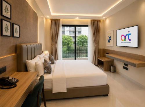 Art Luxury Service Apartment Golf Course Road